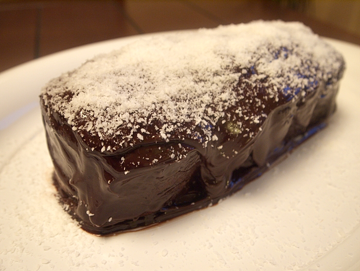 Spelt Chocolate Beet Cake with Chocolate Ganache