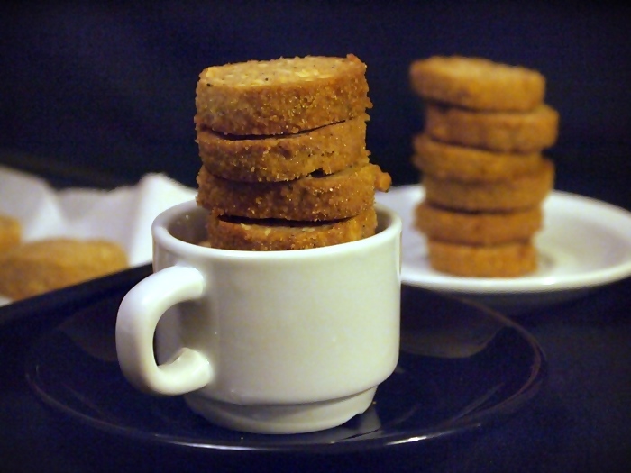 Almond Brown Sugar Spelt Cookies