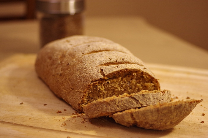 Whole Wheat Flax Bread